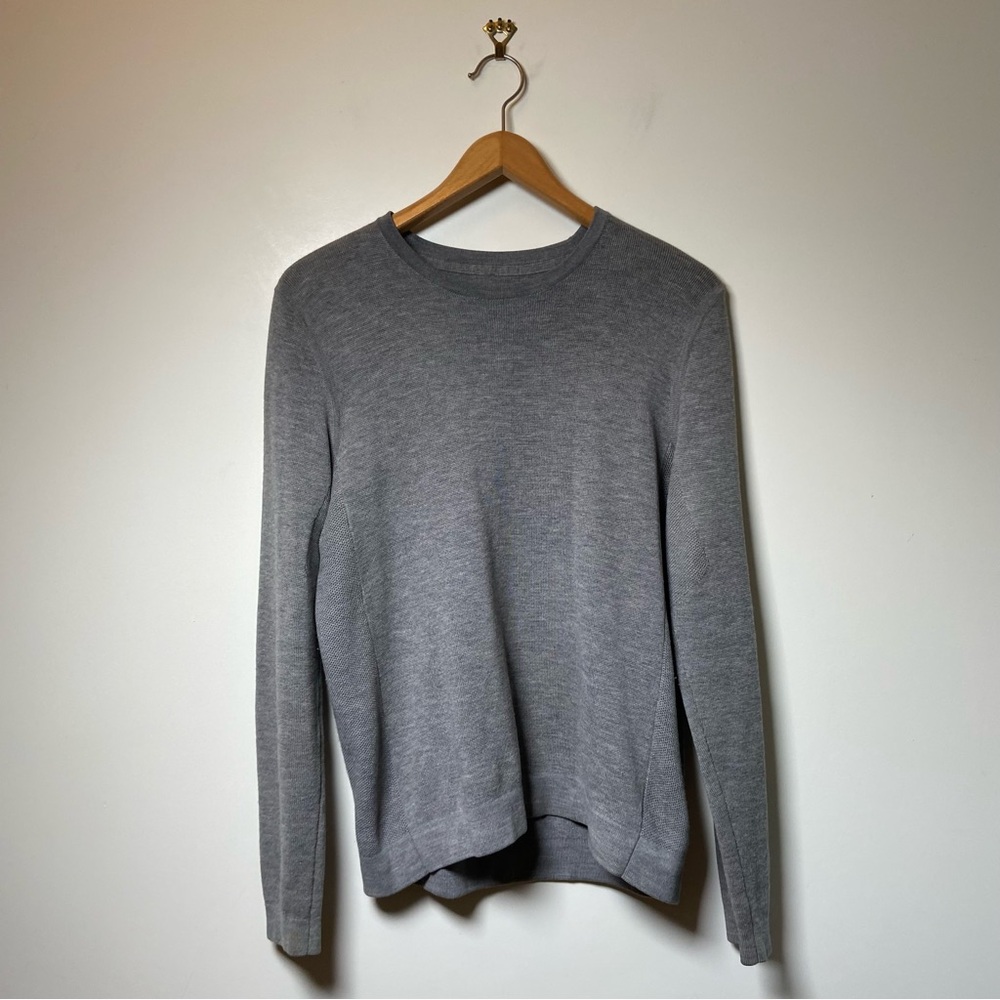 lululemon athletica Men's Crewneck Sweater - Light Gray